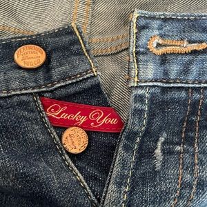 Lucky brand jean cut off shorts size 8/29